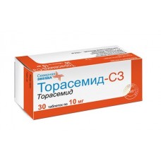 Торасемид-сз 10 мг 30 табл Торасемид-сз 10 мг 30 табл