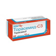 Торасемид-сз 10 мг 60 табл Торасемид-сз 10 мг 60 табл
