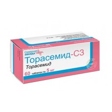 Торасемид-сз 5 мг 60 табл Торасемид-сз 5 мг 60 табл
