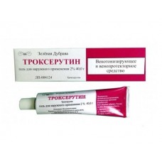 Троксерутин гель 2% 40 г Троксерутин гель 2% 40 г