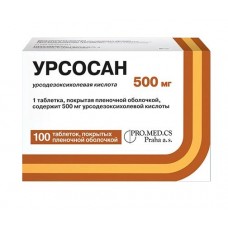 Урсосан таблетки 500 мг 100 шт Урсосан таблетки 500 мг 100 шт