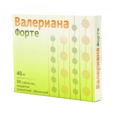 Валериана форте 50 табл Валериана форте 50 табл