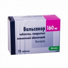 Вальсакор 160 мг 28 табл Вальсакор 160 мг 28 табл