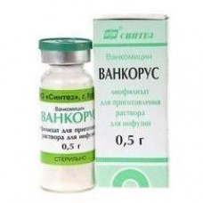 Ванкорус лиофилизат для инфузий 500 мг 1 фл Ванкорус лиофилизат для инфузий 500 мг 1 фл