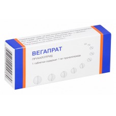 Вегапрат 1 мг 30 табл Вегапрат 1 мг 30 табл