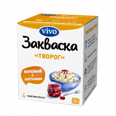 Закваска vivo творог 4 фл Закваска vivo творог 4 фл
