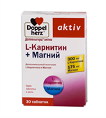 доппельгерц актив l-карнитин плюс магний 30 табл фото