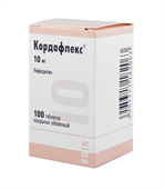 кордафлекс 10 мг 100 табл фото