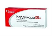кординорм 10 мг 30 табл фото