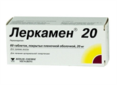 леркамен 20 мг 60 табл фото