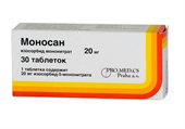моносан 20 мг 30 табл фото