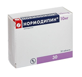 нормодипин 10 мг 30 табл фото