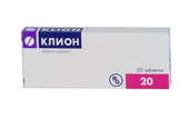 клион 250 мг n20 табл фото