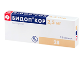 бидоп кор 2,5 мг 28 табл фото