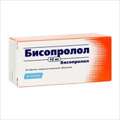 бисопролол 10 мг 30 табл фото