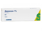 дермазин крем 1% 50 г фото