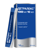детралекс суспензия 1000 мг/10 мл 15 саше фото