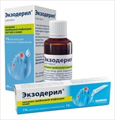 экзодерил набор раствор 30 мл плюс крем 15 мл фото