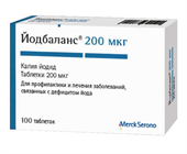 йодбаланс 200 мкг 100 табл фото