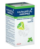 кальций-д3 никомед мята 120 таблетки жевательные фото
