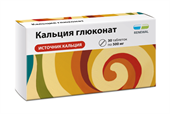 кальция глюконат 500 мг 30 табл реневал фото