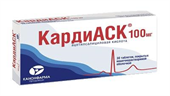 кардиаск 100 мг 30 табл фото