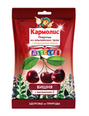 кармолис леденцы детские вишня с медом и витамином с 75 г фото
