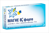 магне в6 форте 40 табл фото