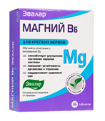 магний в6 эвалар 36 табл фото