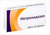 метронидазол 500 мг 20 табл фото