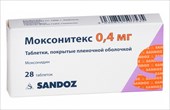 моксонитекс 400 мкг 28 табл фото