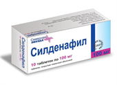 силденафил-сз 100 мг 10 табл фото