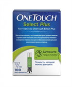тест-полоски для глюкометра one touch селект плюс 100 шт  фото