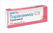 торасемид-сз 5 мг 30 табл фото